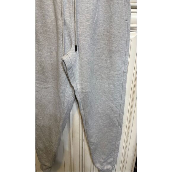 Fashion Nova Men's Heather Elastic Waist Drawstring Jogger Sweatpants Gray Small - Picture 8 of 11